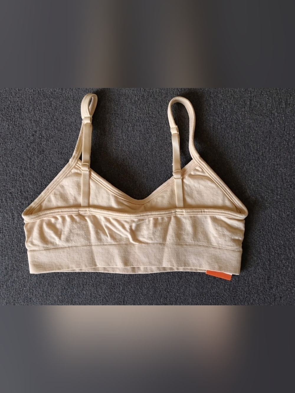 NWT Calvin Klein Seamless Bralette Girls M Nude - Picture 2 of 2